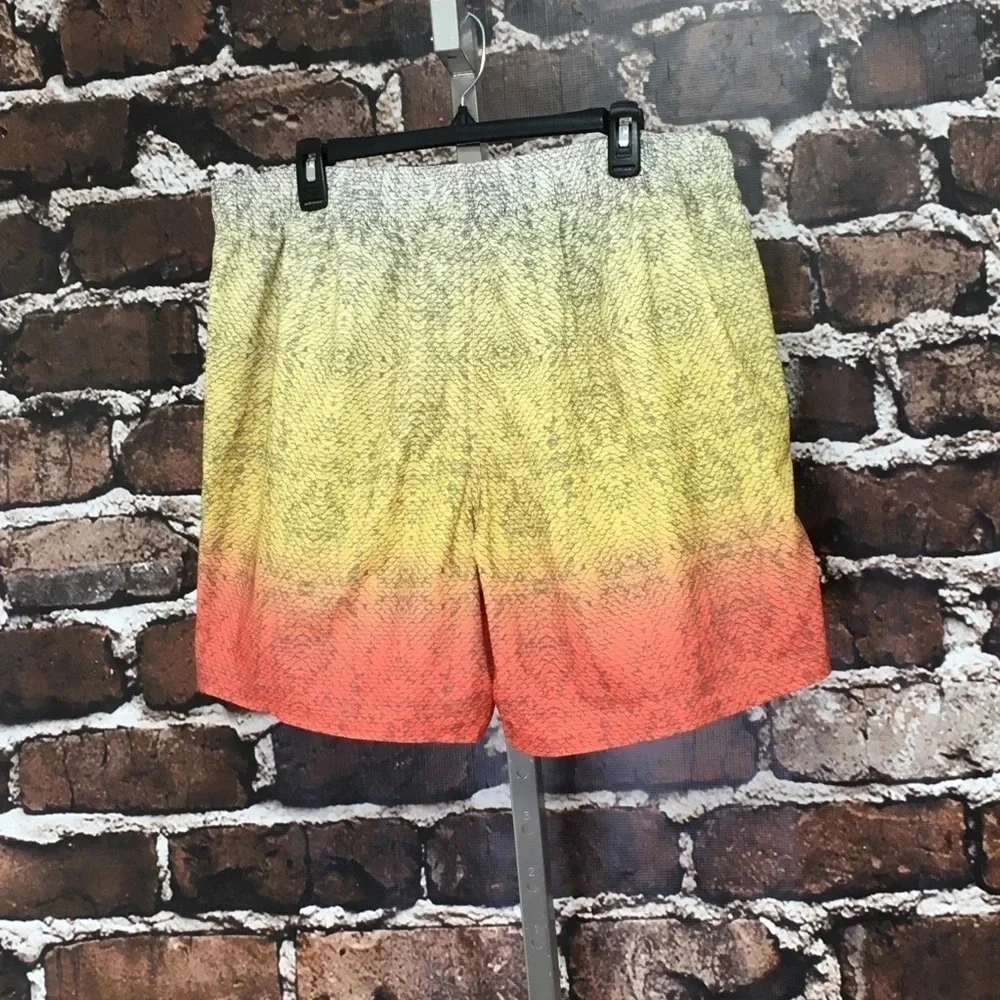 Reel Legends Swimsuit Orange Board Shorts Pocket XL